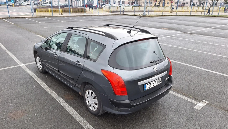 Peugeot 308 cena 10800 przebieg: 220000, rok produkcji 2008 z Bydgoszcz małe 106